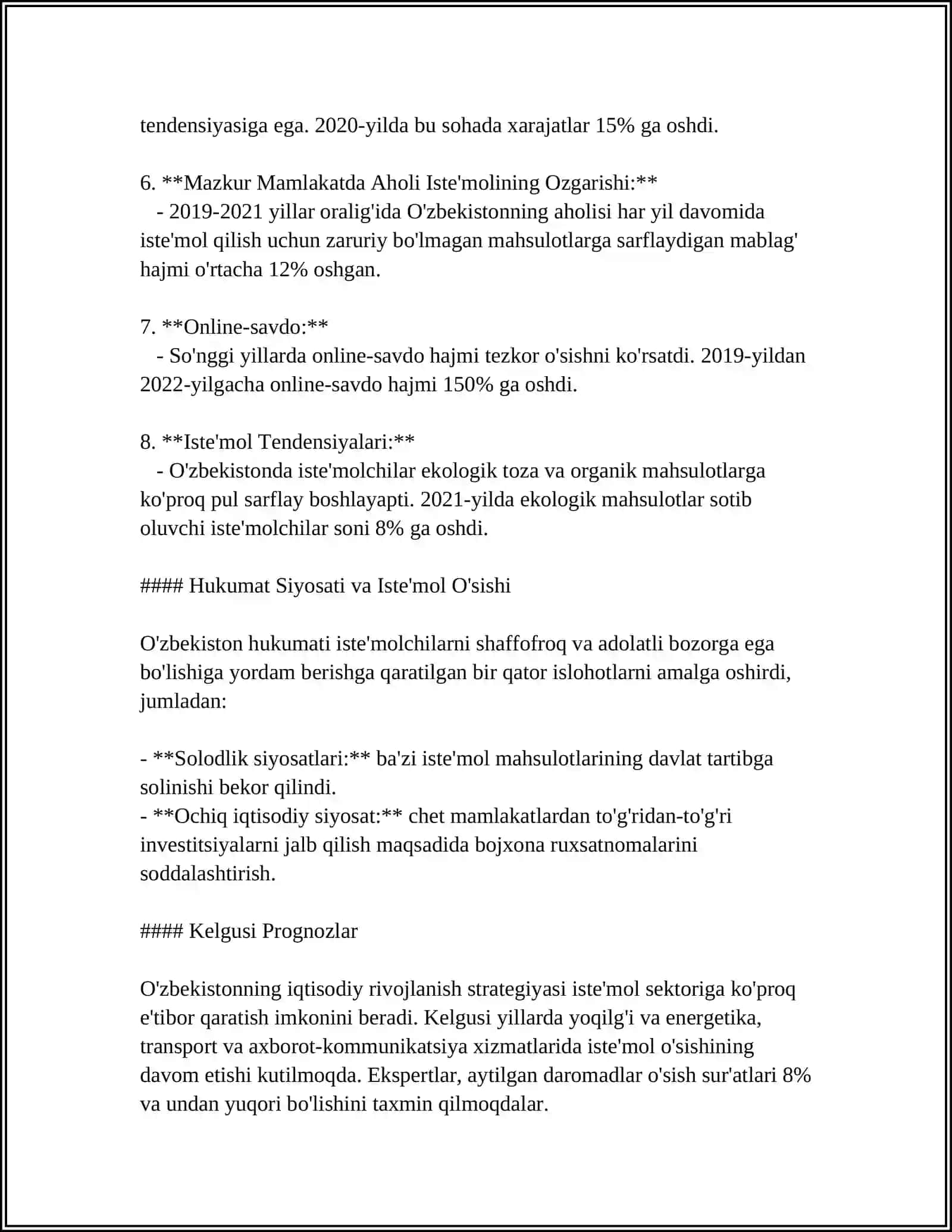 ISTEʼMOLCHILAR TANLOVI NAZARIYASI 4