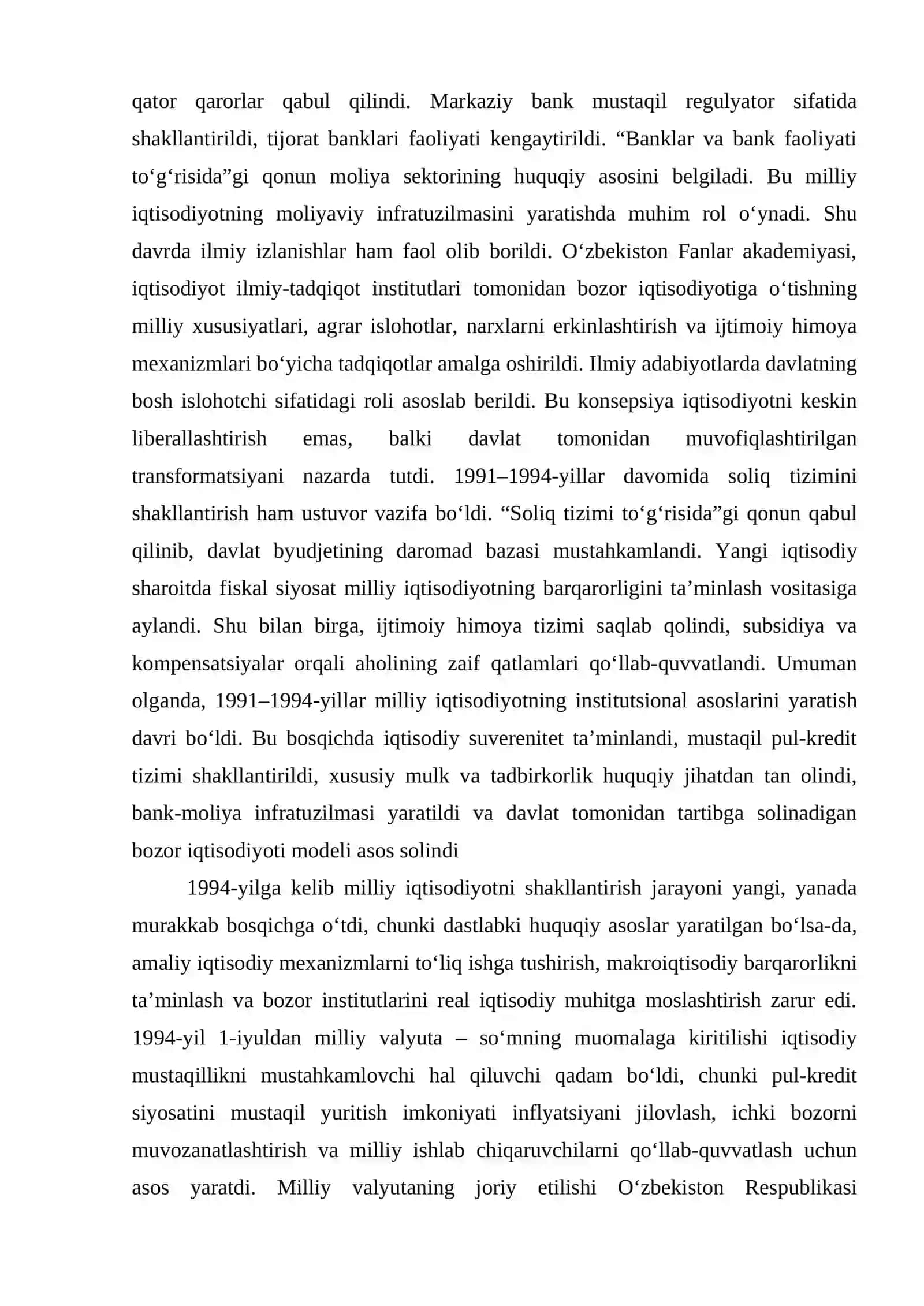 MILLIY IQTDOSODIYOT VA IQTISODIY RIVOJLANISH 4