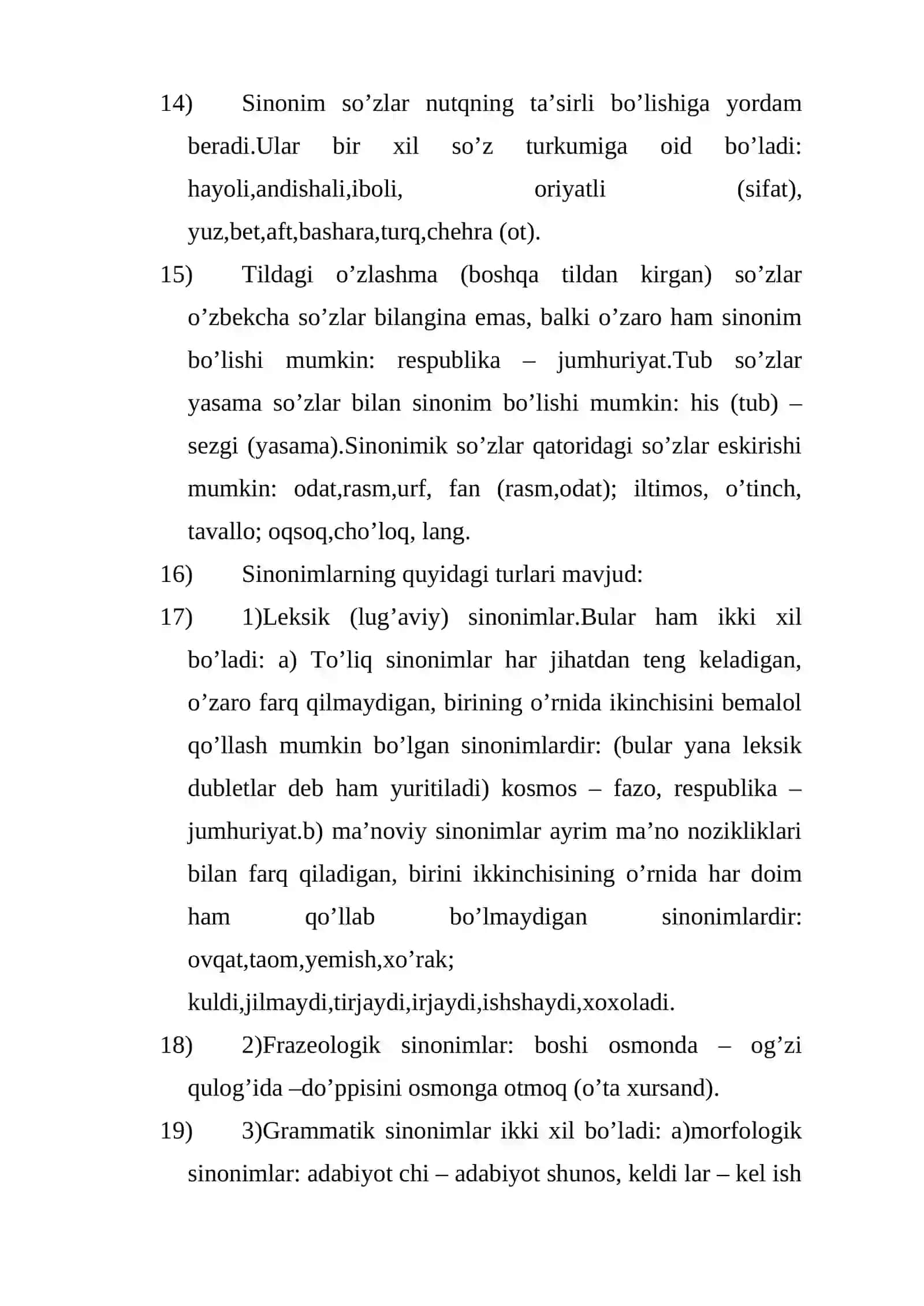 Bir ma’noli va ko‘p ma’noli so‘zlar 4