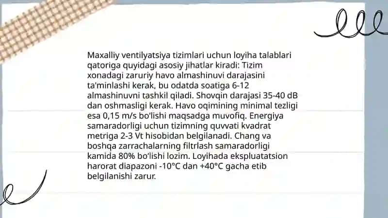 Maxalliy ventilyatsiya tizimlari 4