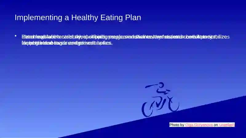 Make a healthy eating plan for diabetic patients 4