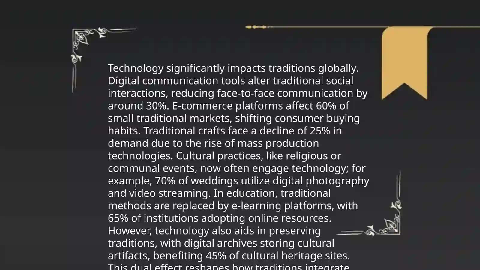 Tradition and progress 4
