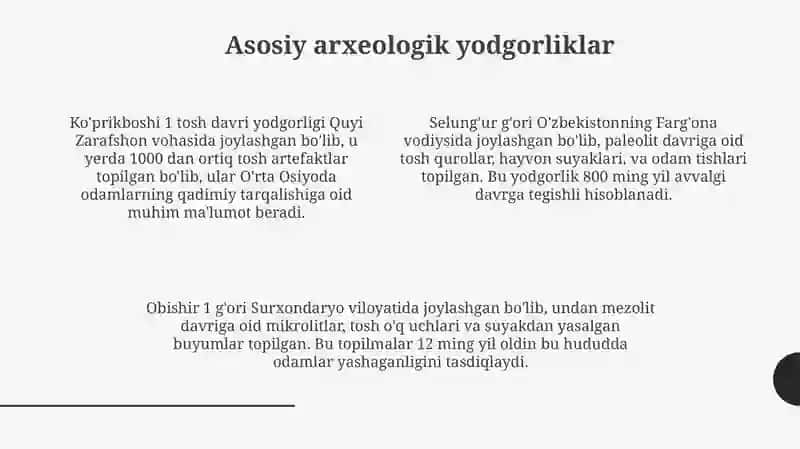Mustaqilik davridagi tosh davri arxeologiyasi 4