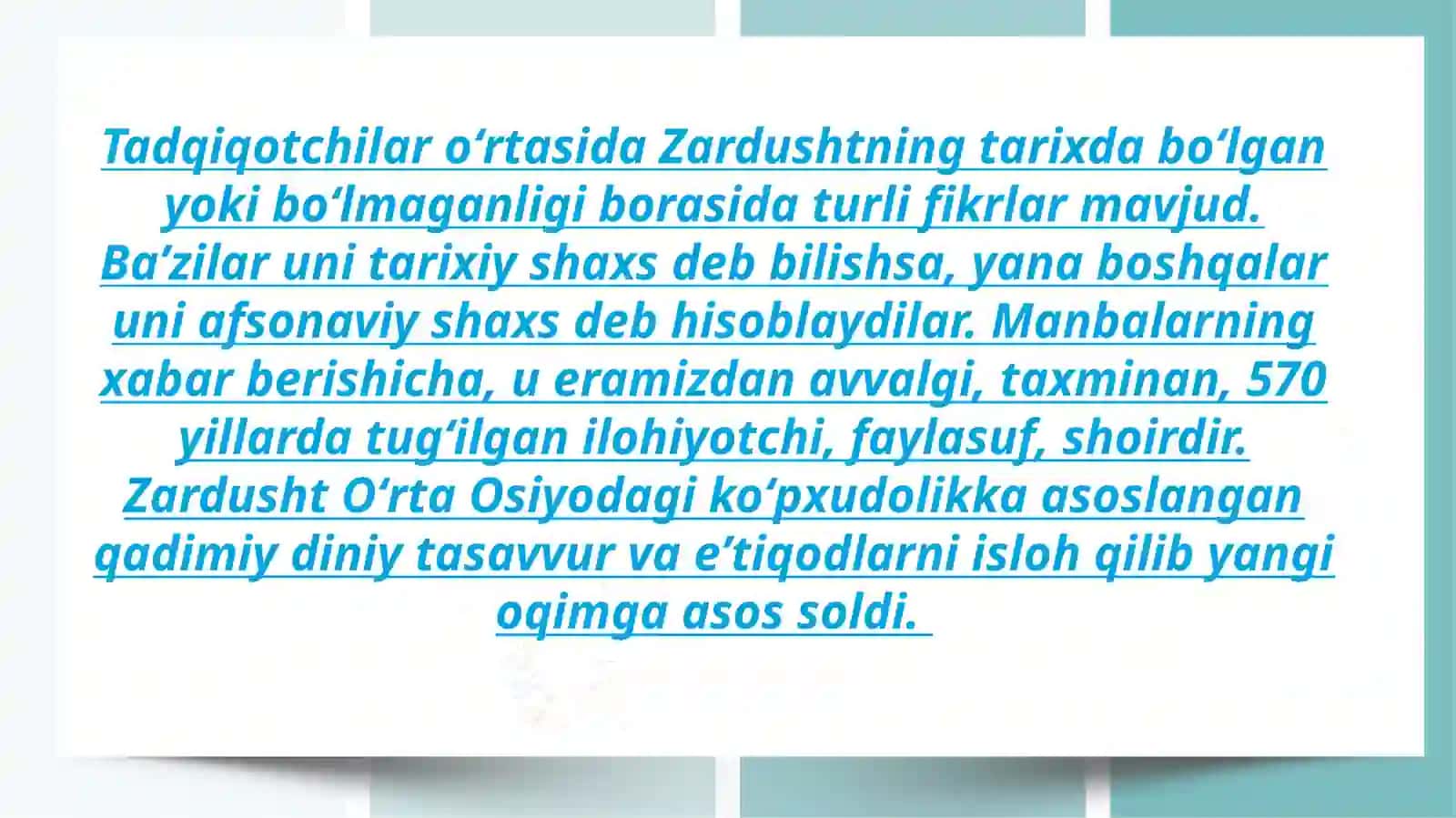 Zardushtiylikta'limotida 4