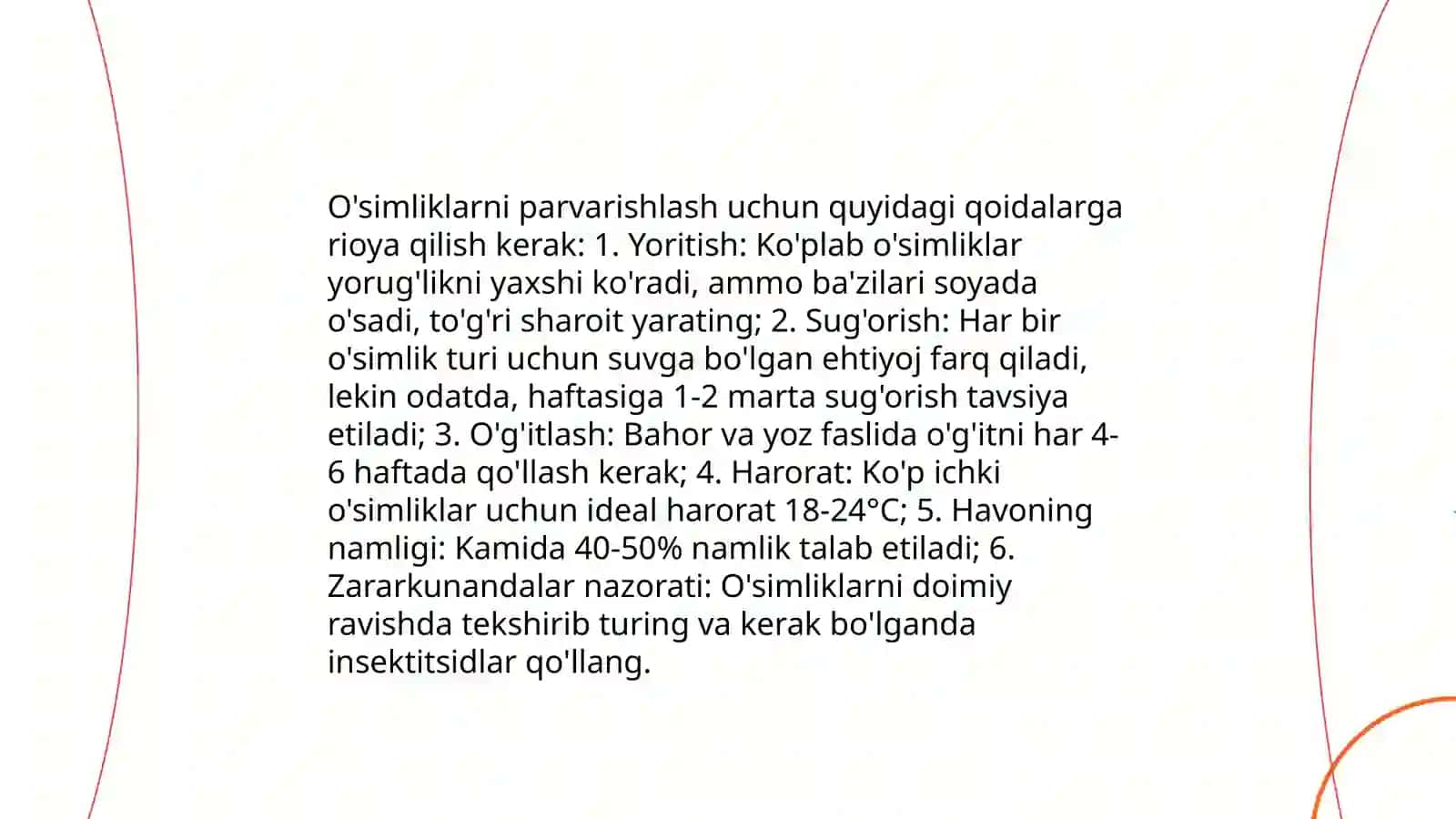 O'simliklar bilan do'stlashamiz 4