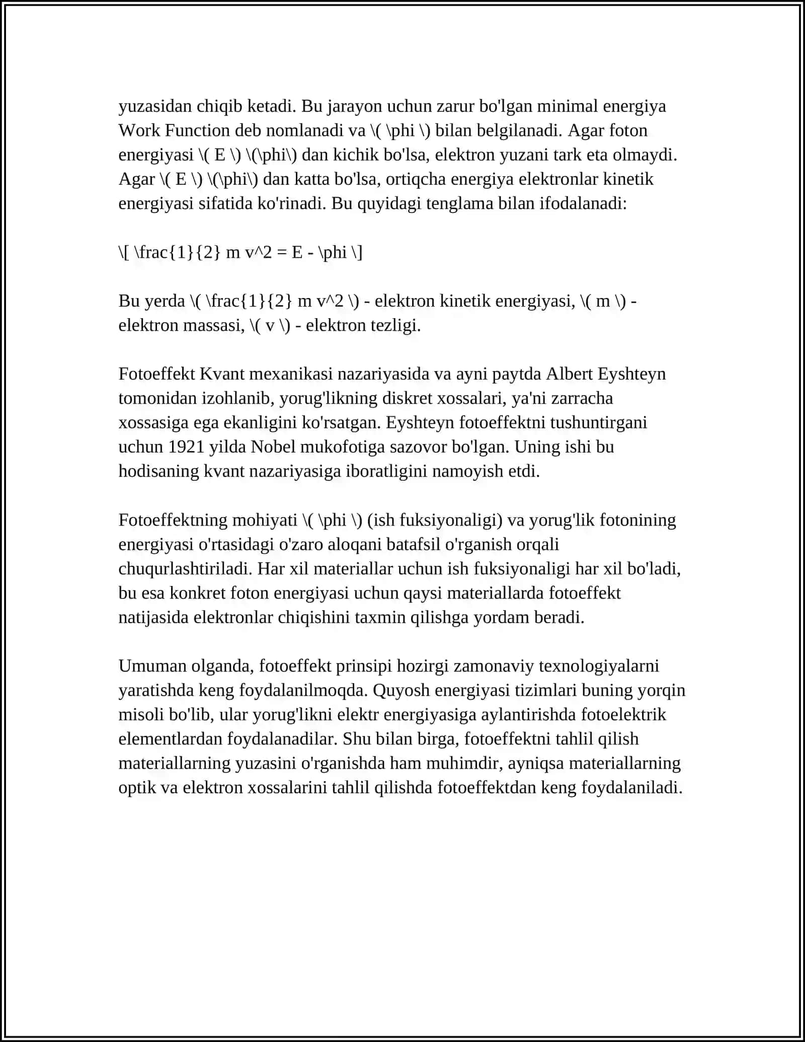 FOTOEFFEKT HODISALARI 4