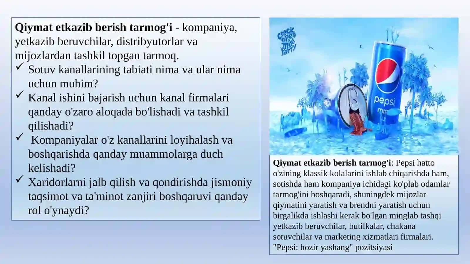 Taqsimlash va chakana savdo 4