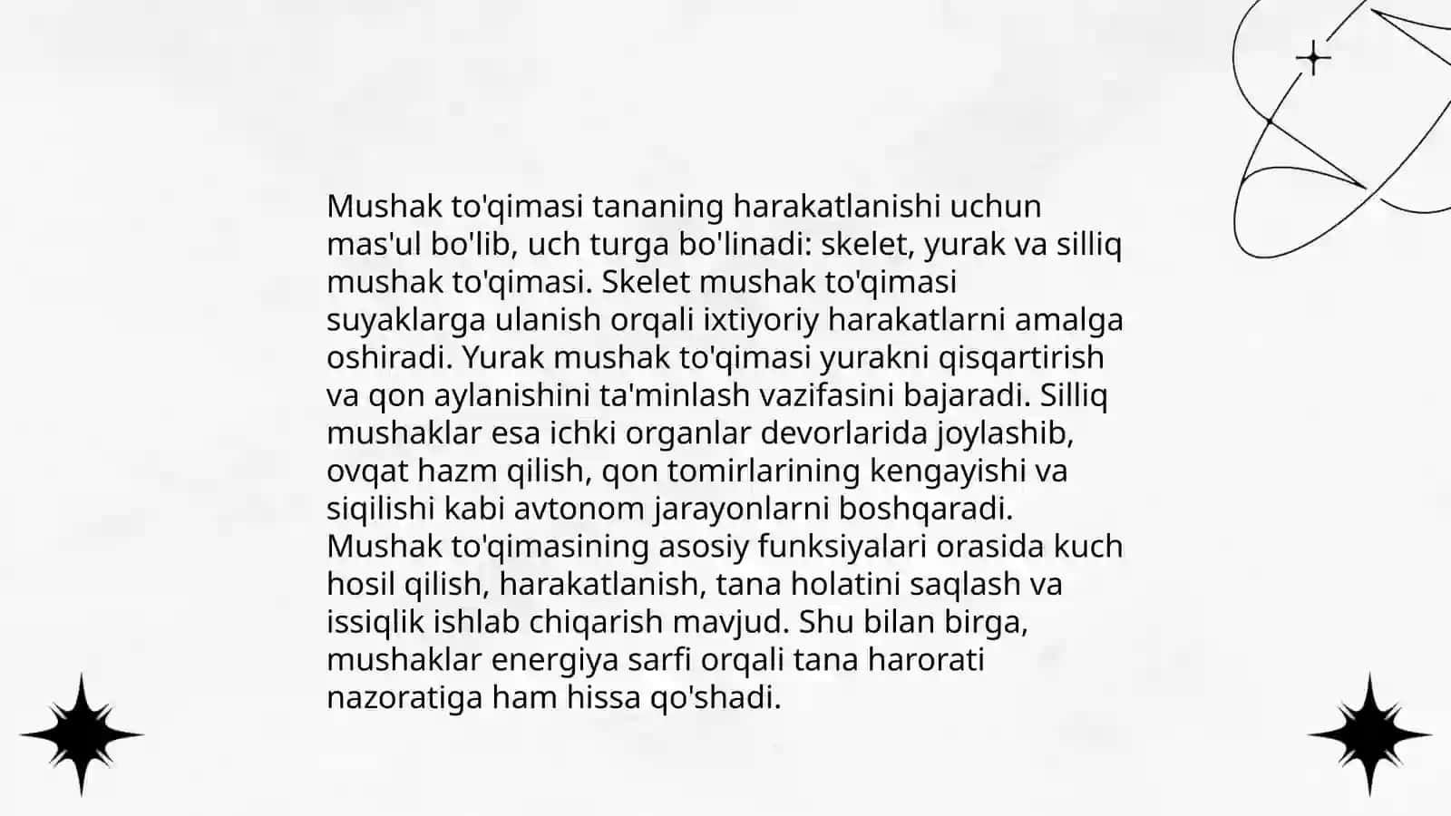 Mushak to'qimasi 4