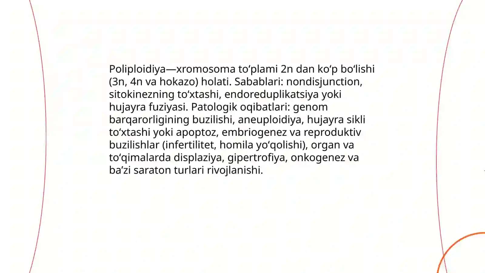 Mitoz va Meyoz Patologiyalari 4