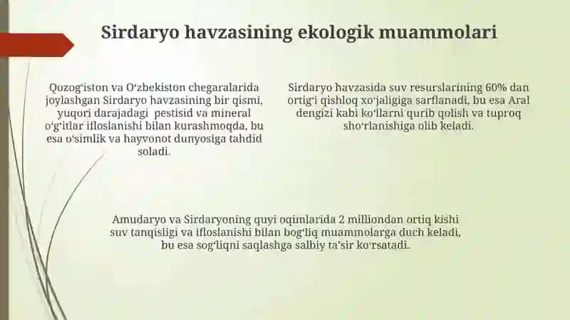 Sirdaryo havzalari bilan tanishish 4
