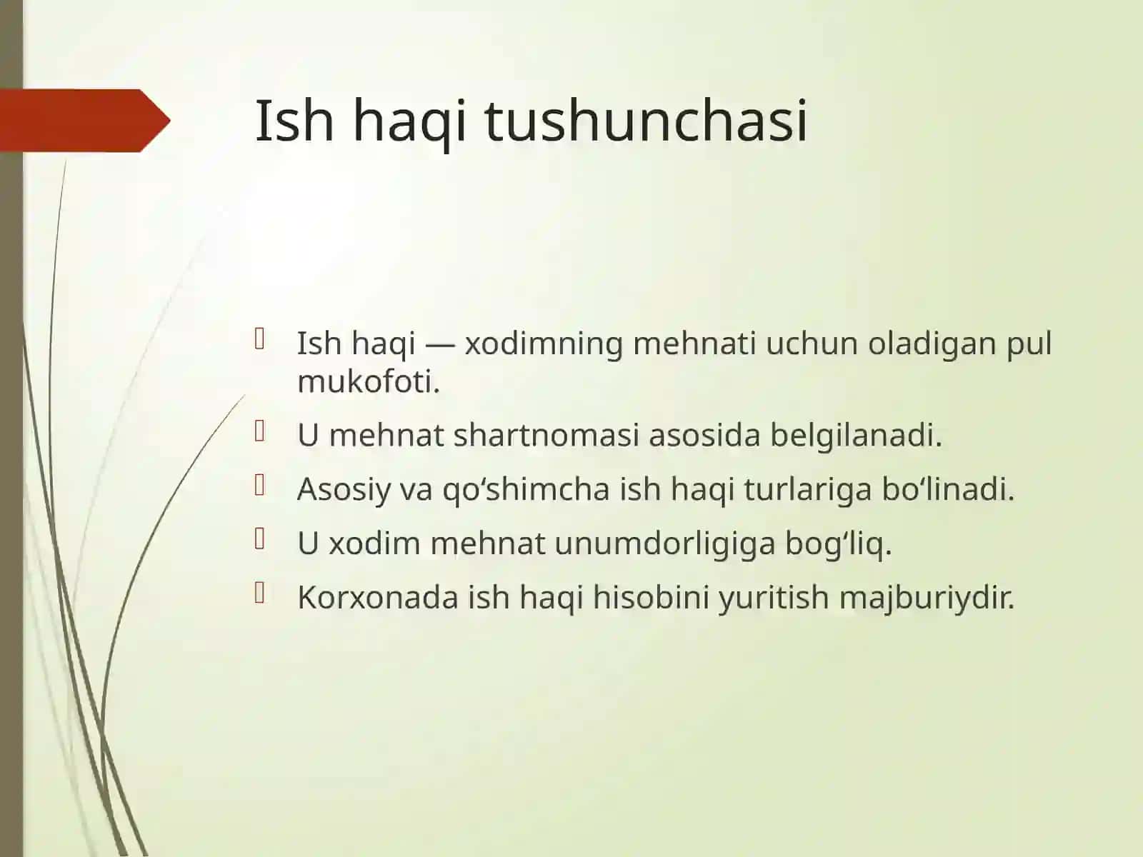 Korxonada ish haqini hisoblash buxgalterlik provodkalar 4