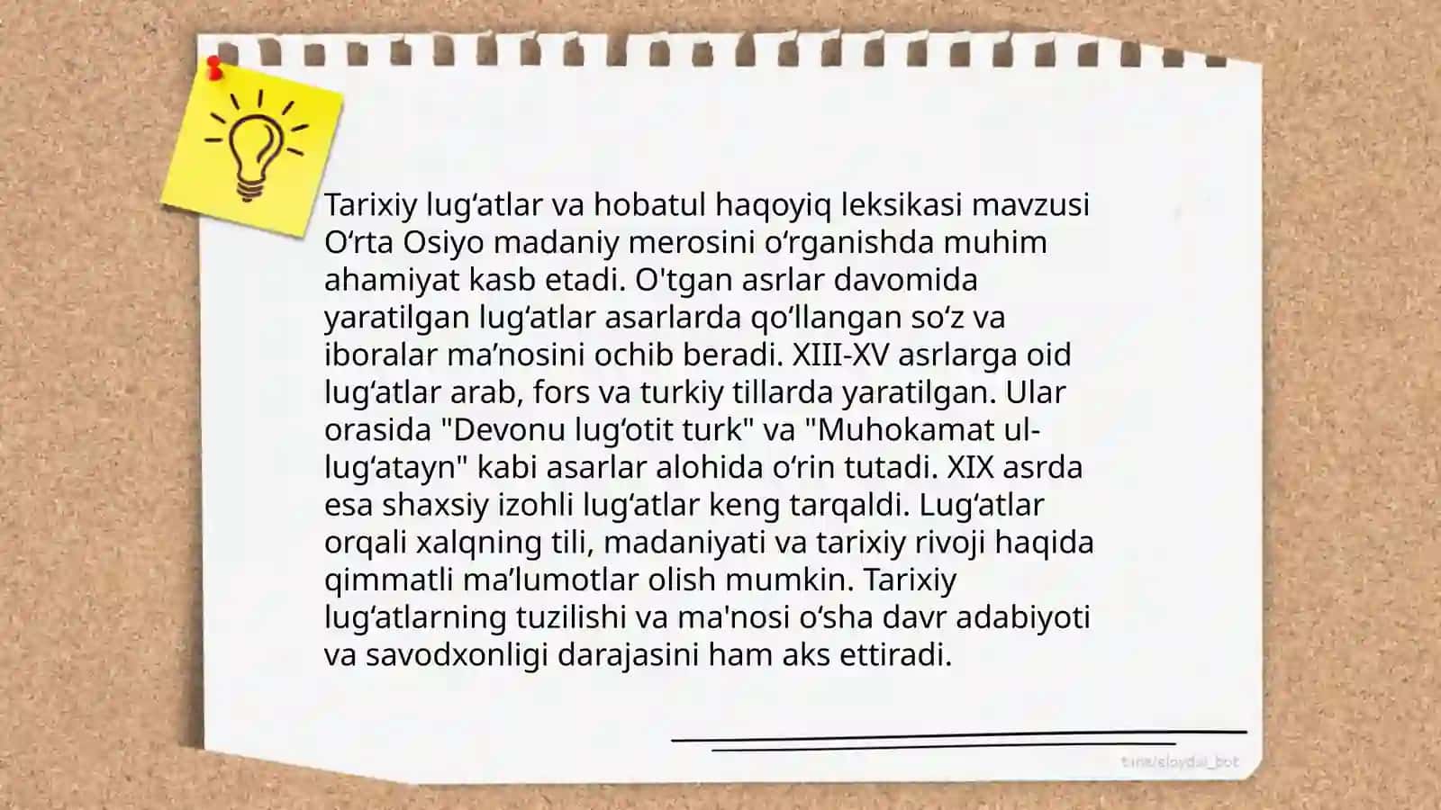 Hobatul haqoyiq leksikasi 4