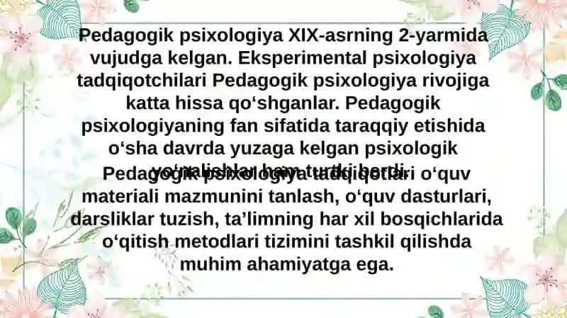 Pedagogik psixologiya 4