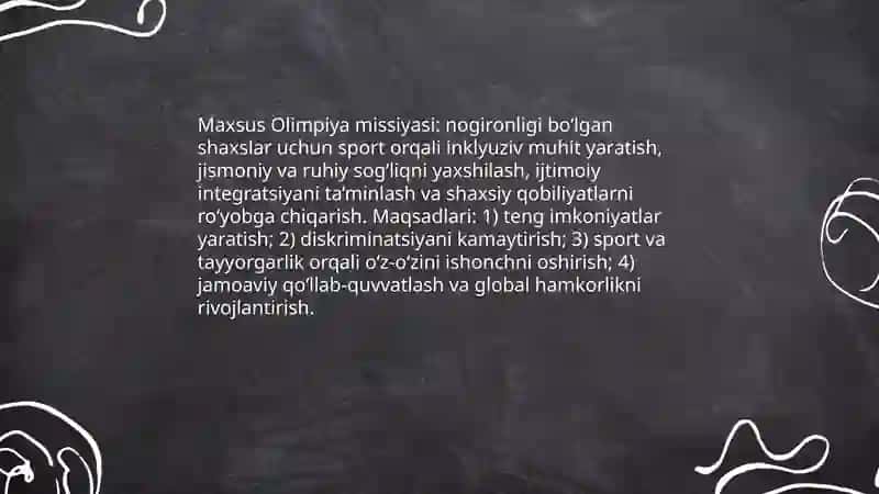 Maxsus Olimpiyada 4