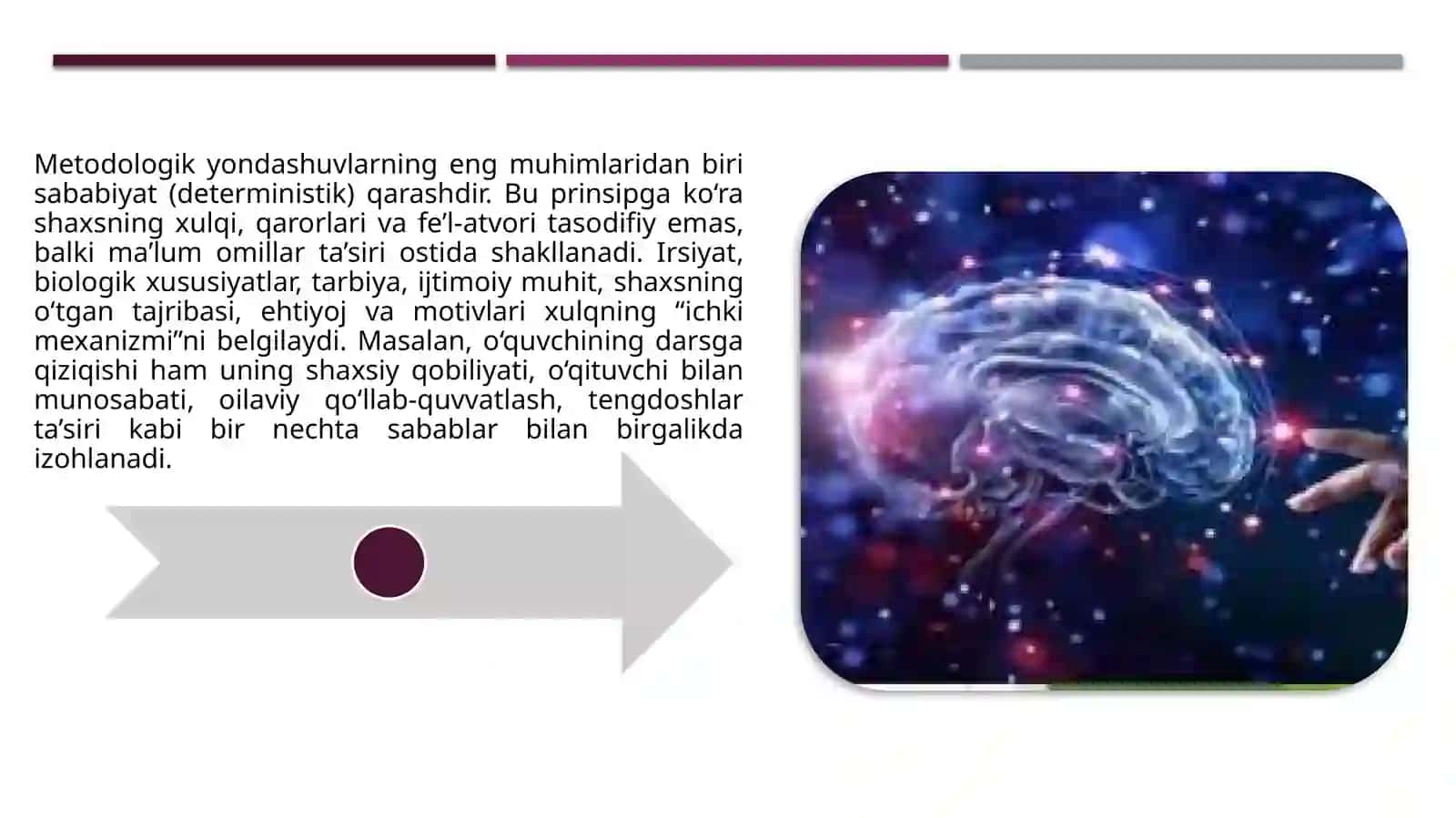 Shaxs psixologiyasining metodologik prinsiplari 4