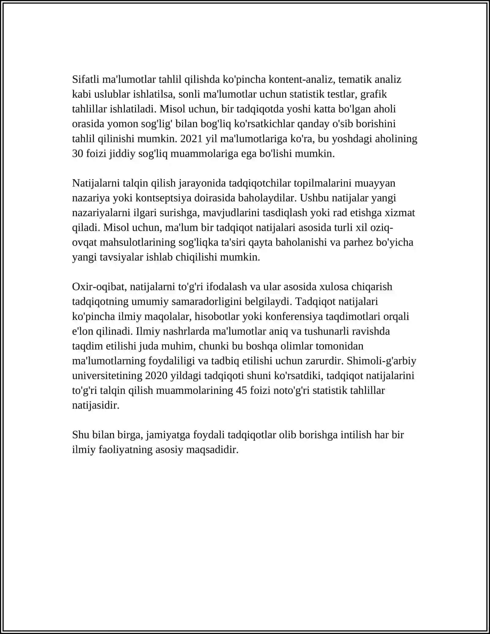ILMIY TADQIQOT VA IJOD TIZIMIDA DALIL 4