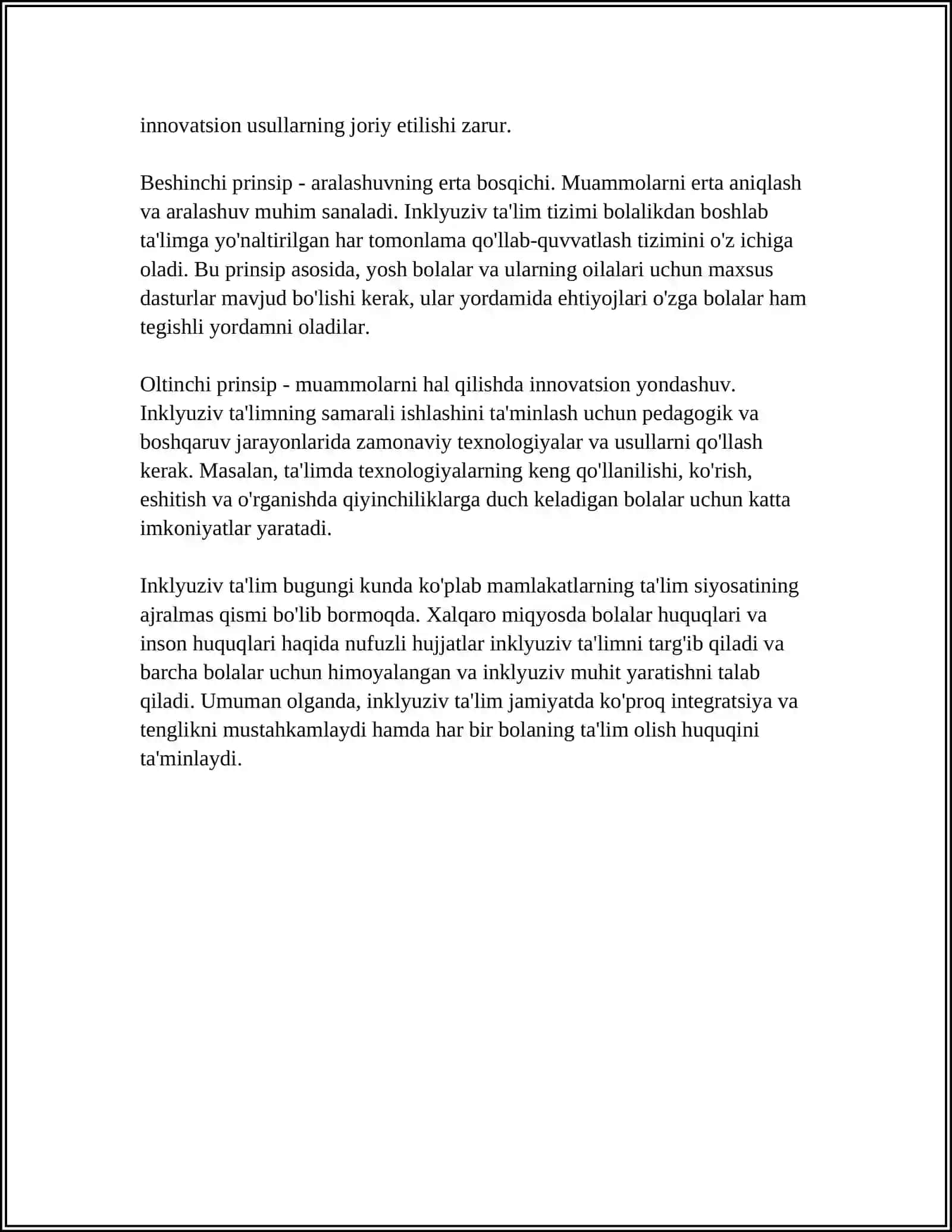 INCLUSIVES EDUCATION 4