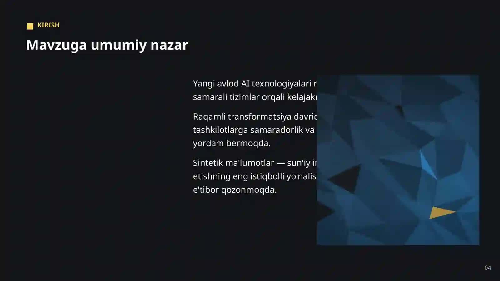 YANGI AVLOD AI TEXNOLOGIYALARI 4