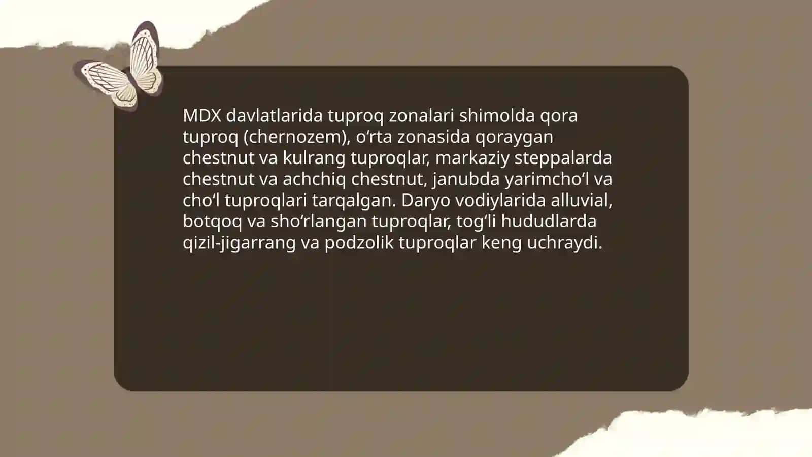 MDX Davlatlar tuproqlari 4