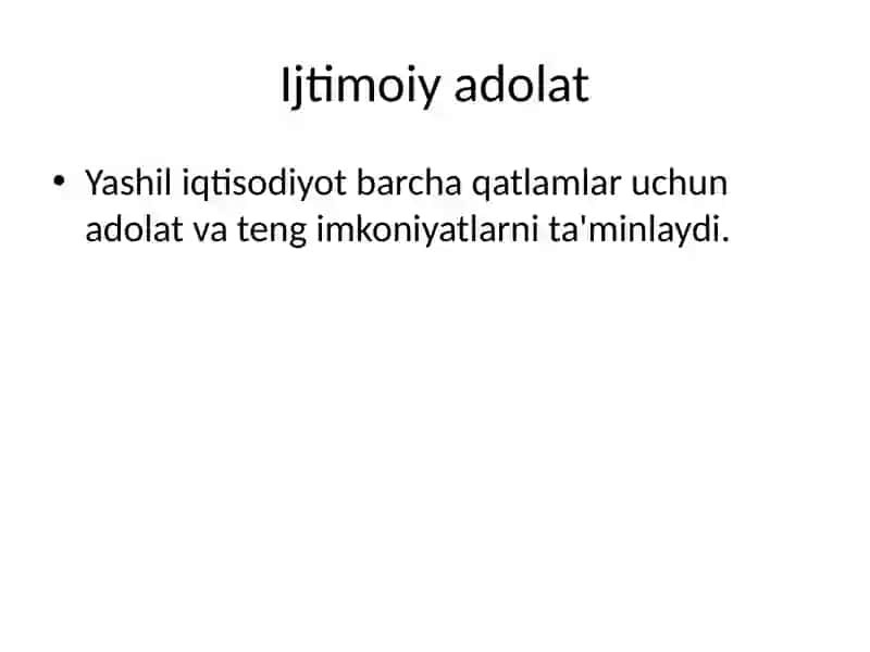 Yashil iqtisodiyotdagi tashqi ta'sirlar 4