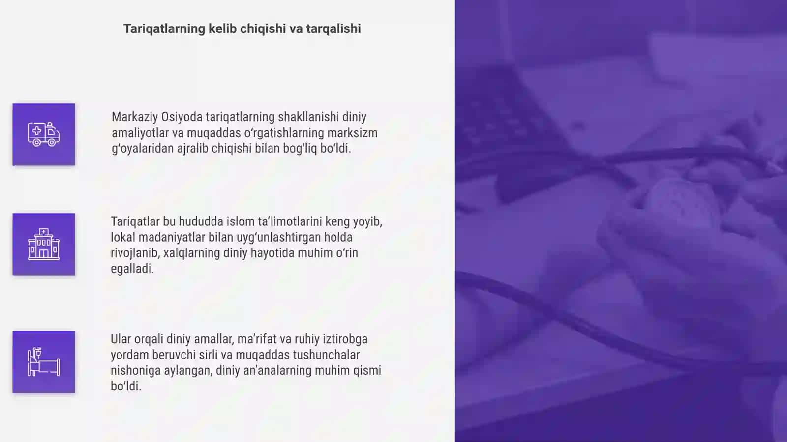 Markaziy Osiyoda tariqatlarning shakllanishi 4