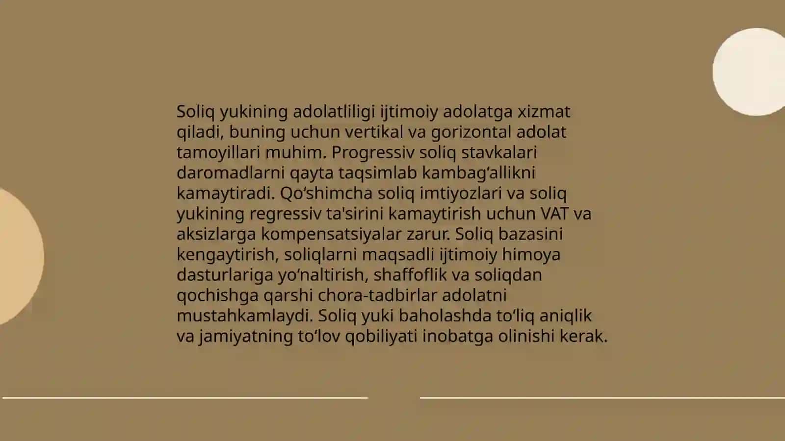 Soliq tizimining dolzarb masalalari 4