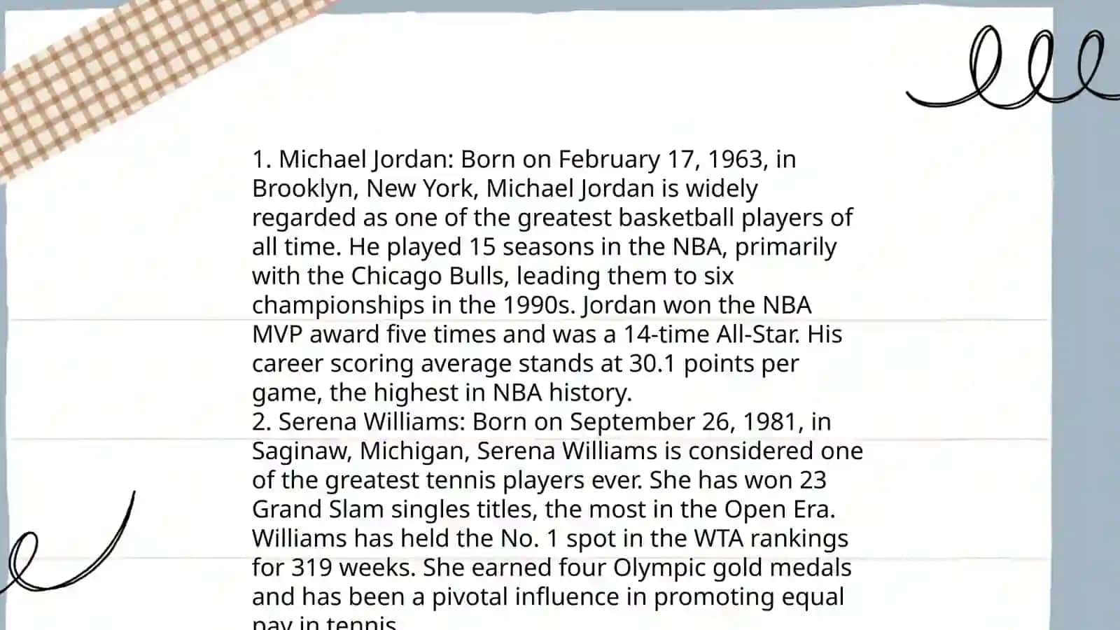 History of Popular Sports 4