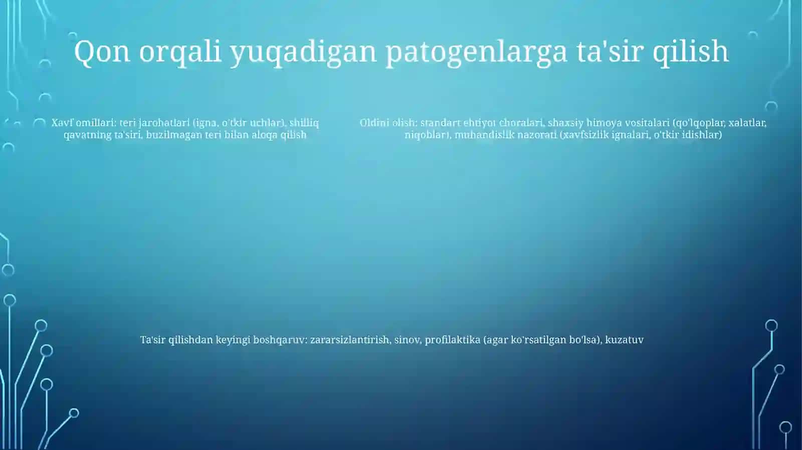 Kardioxirurklarda Kelib Chiqadigan Kasb Kasalliklar 4