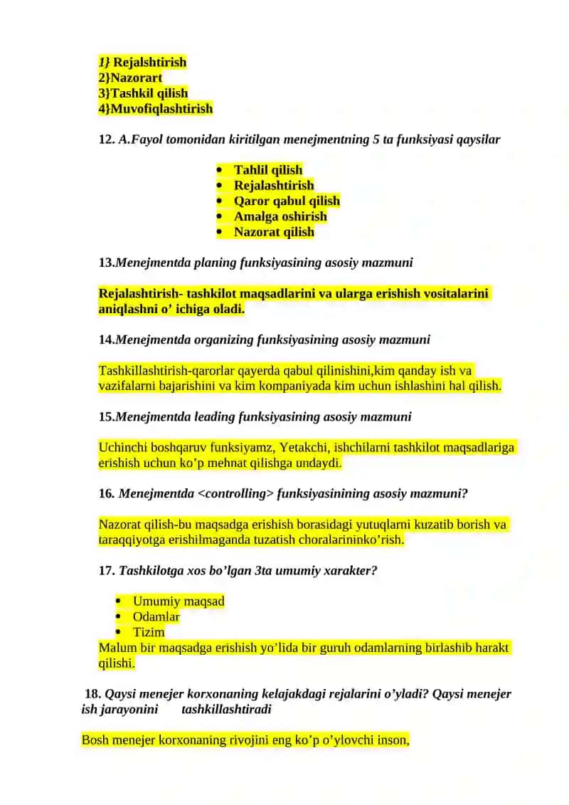 Principle of Management 4