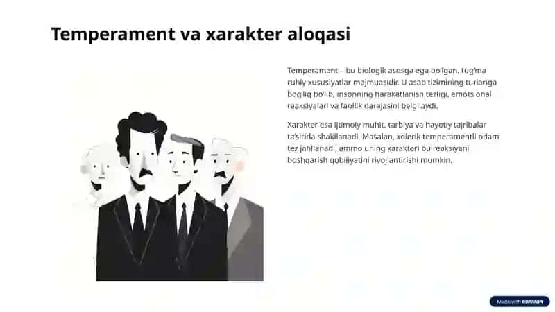 Xarakter va uning xususiyatlari.Qobilyat va istedod 4