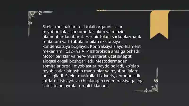 Muskullar sistemasi 4