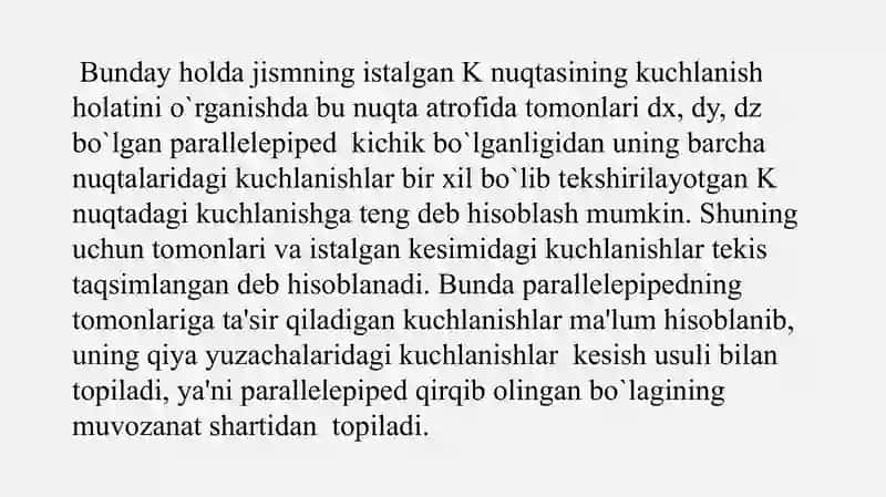 Kuchlanish Holati 4