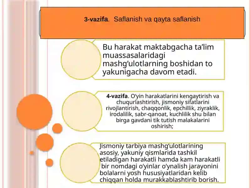 Jismoniy mashqlarning  mazmuni va shakli 4