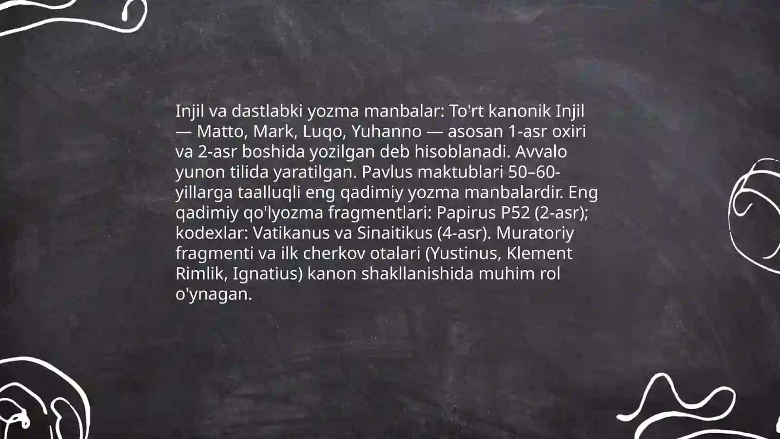 Xristianlik dini paydo bolishi va hozirgi kunda 4
