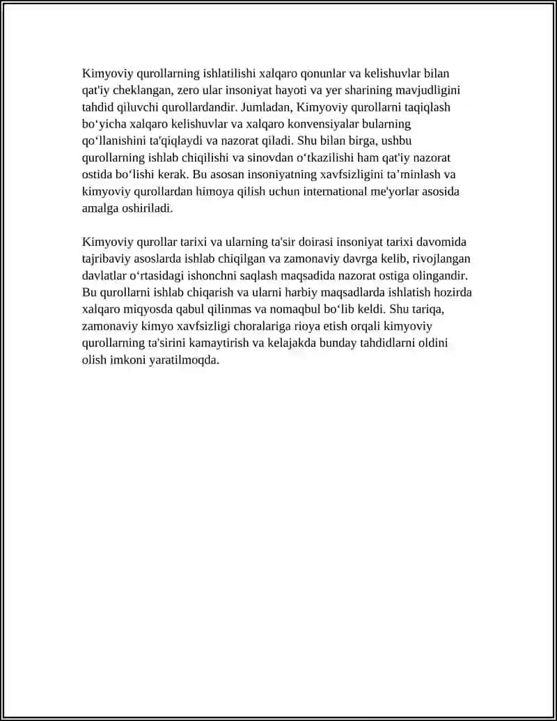 KIMYOVIY QUROL VA UNI QO'IILLASH USULLARI 4