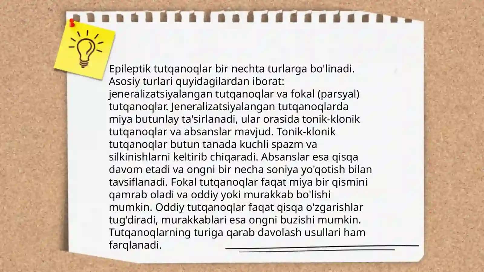 Bosh miya kasalliklari.Epilepsiya 4