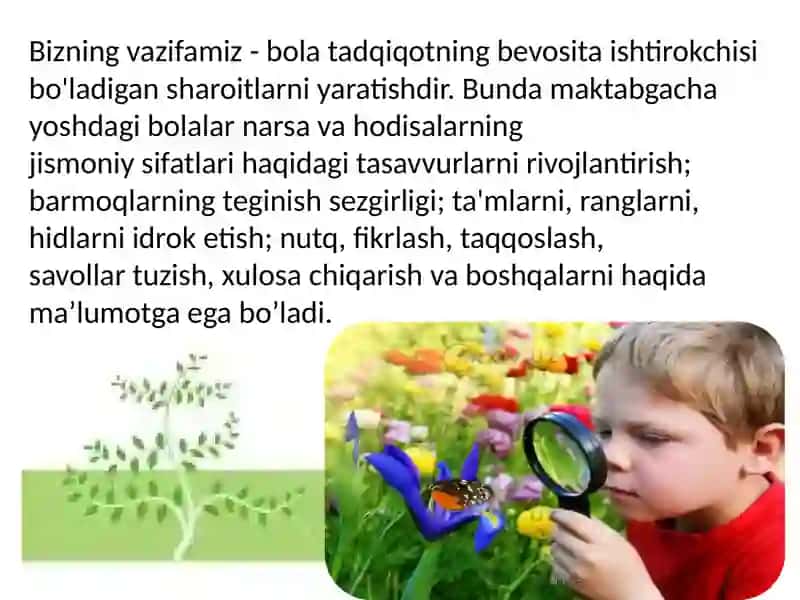 Fan va tabiat markazi materiallari 4