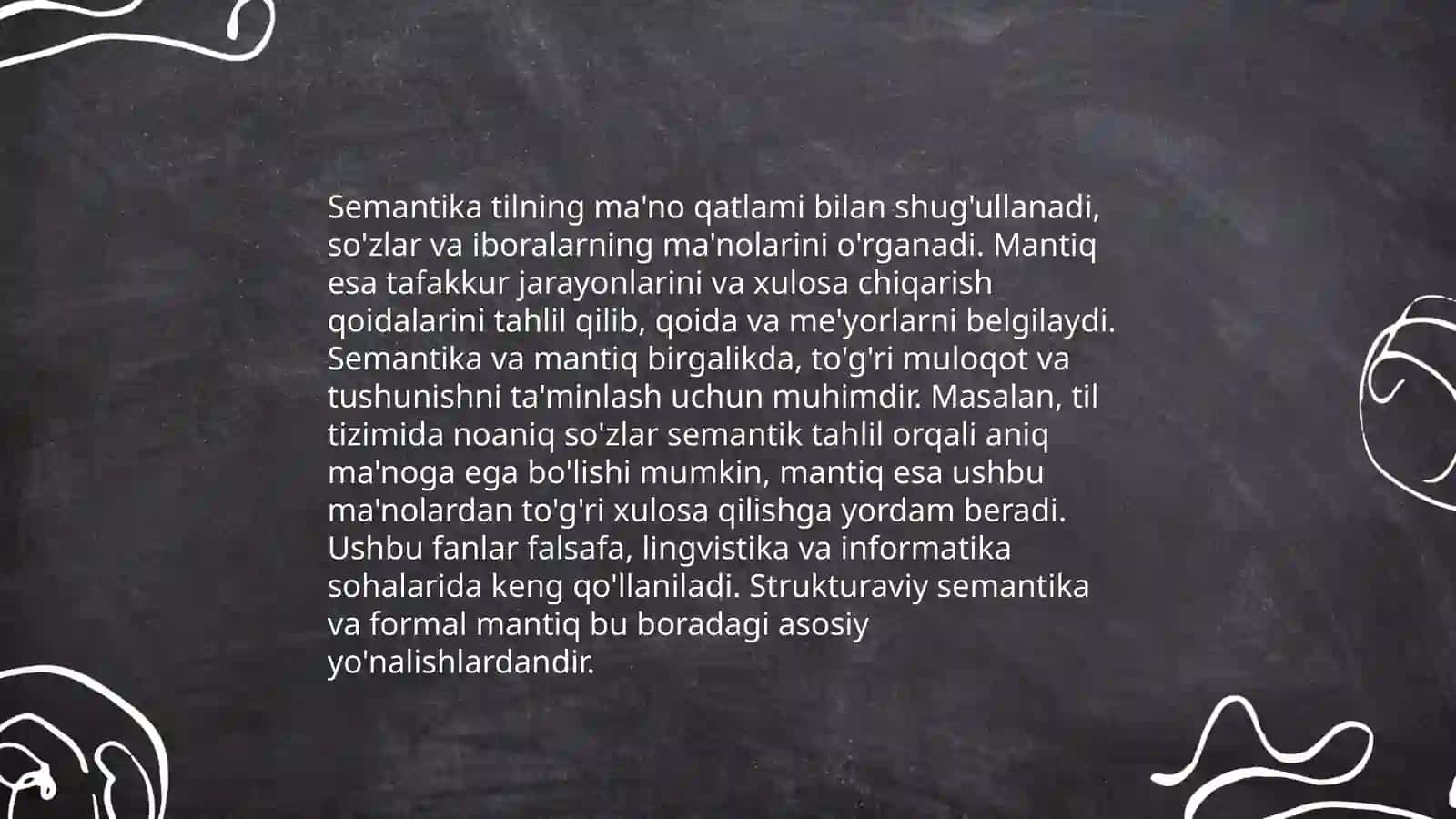 Tilshunoslik va mantiq 4
