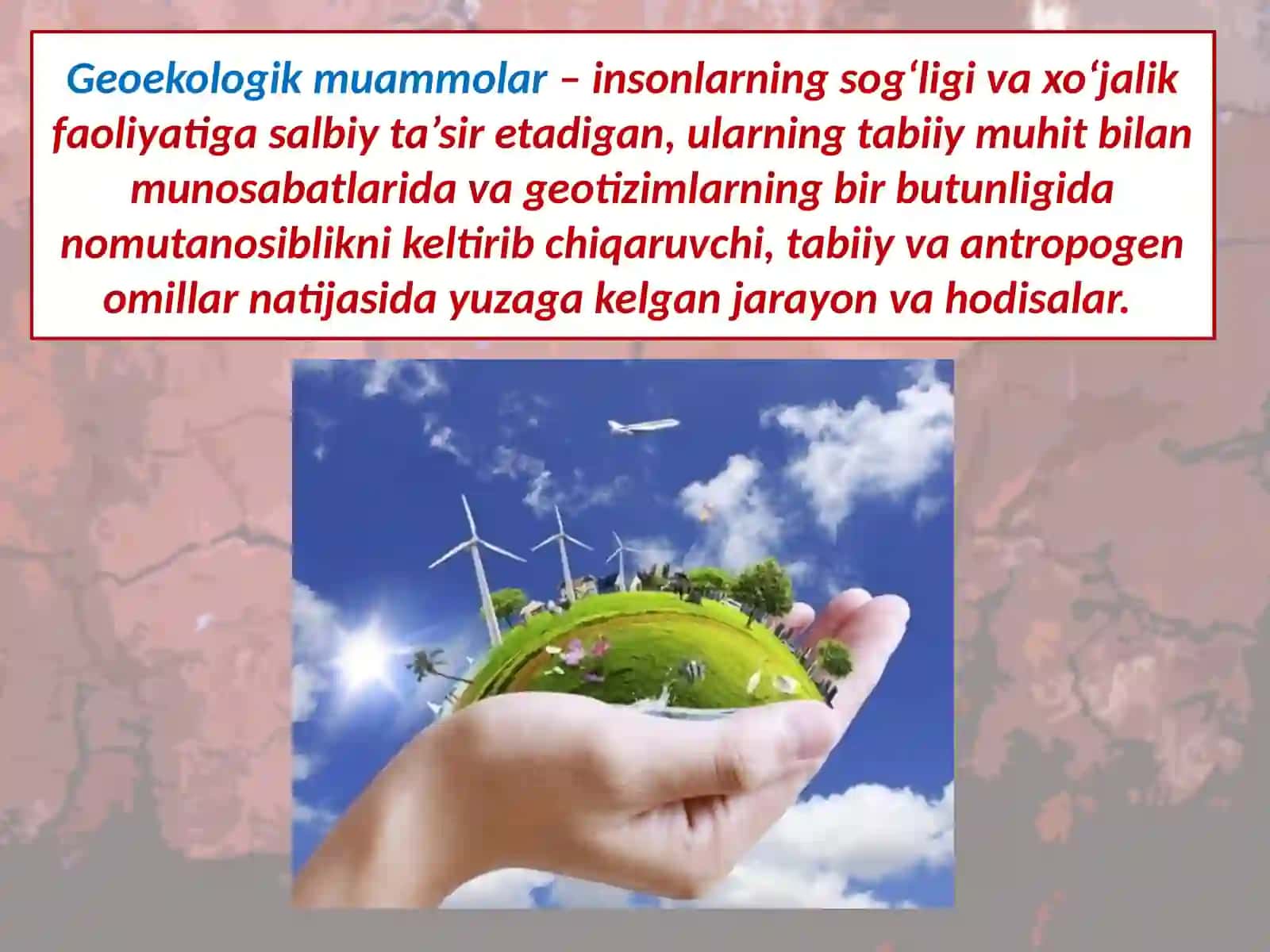 O‘zbekistonning geoekologik muammolari 4