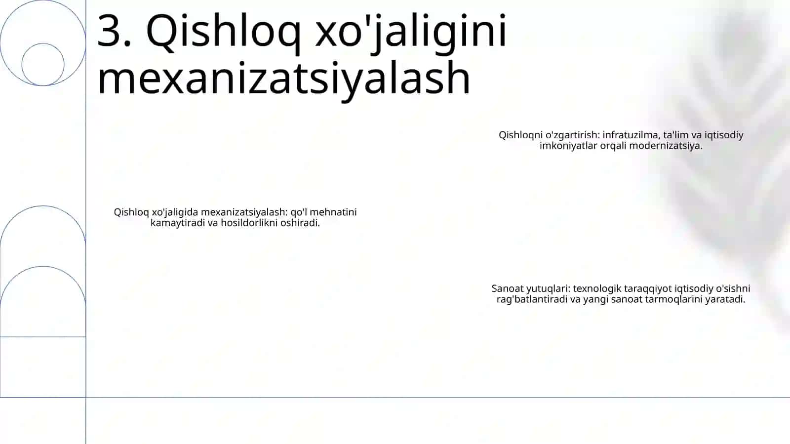 Qishloq Xujalik Va Sanoat Sohasidagi Ózgarishlar 4