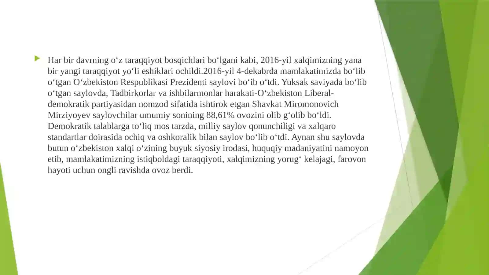 HARAKATLAR STRATEGIYASI- O‘ZBEKISTON MILLIY TARQQIYOTI YANGI BOSQICHINING ASOSI 4