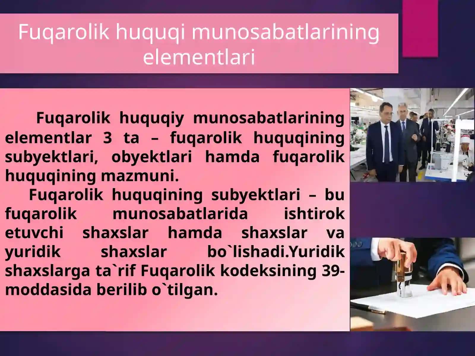 Fuqarolik-huquqiymunosabatlar 4