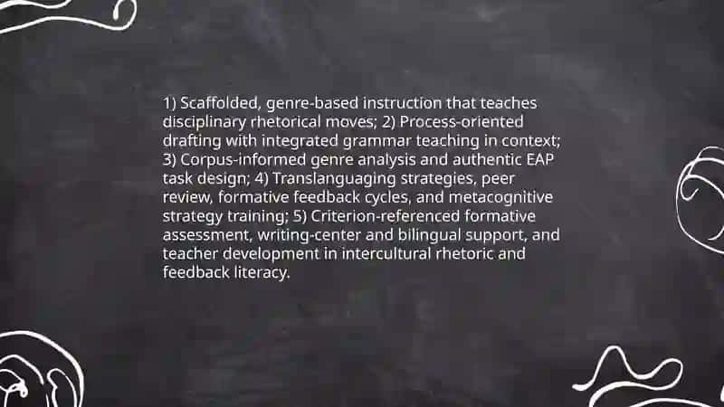 Composition studies and EAP 4
