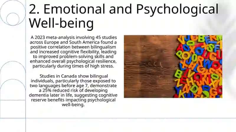 Social and psychological aspects of bilingualism 4