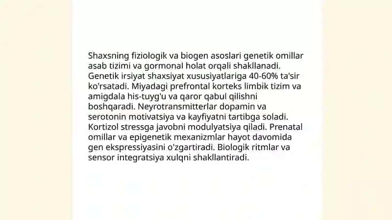 Shaxs va uning tuzilishi 4