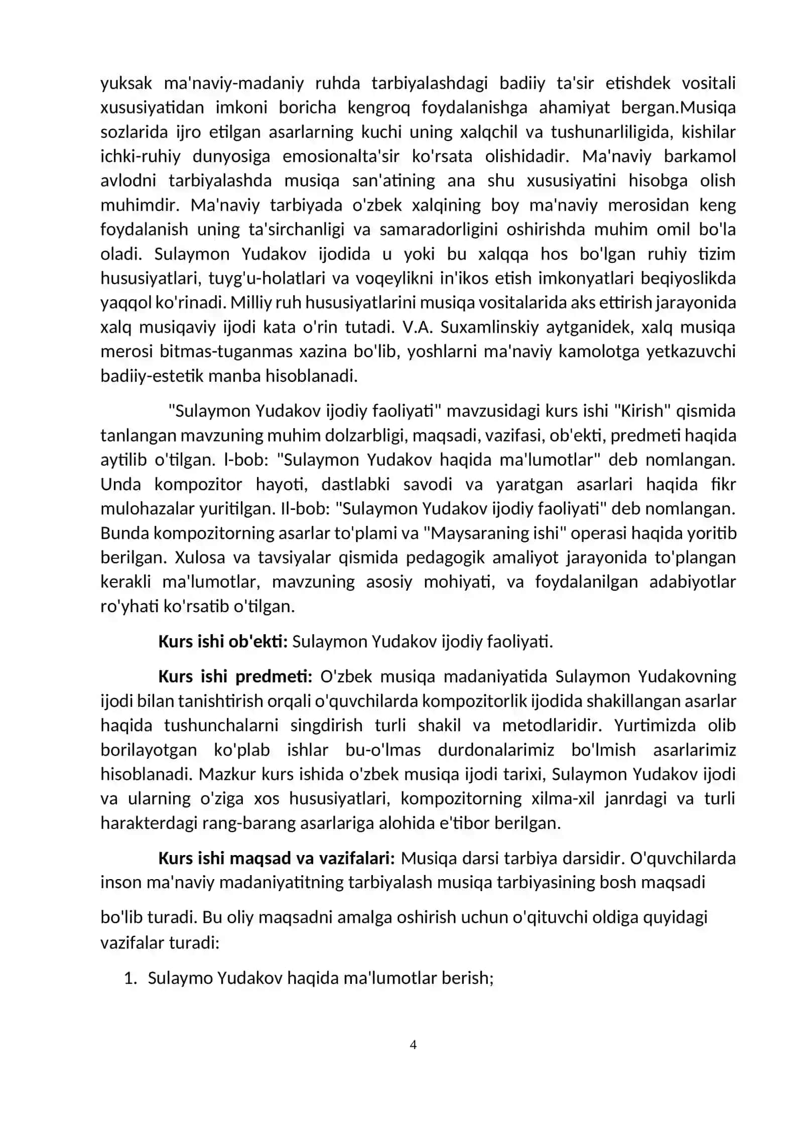 "Sulaymon Yudakov ijodiy faoliyati" 4
