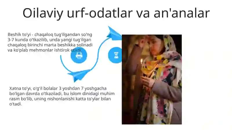 "O'zbek milliy mentaliteting an'analari, urf-odatlari va rasm-rusumlari" 4