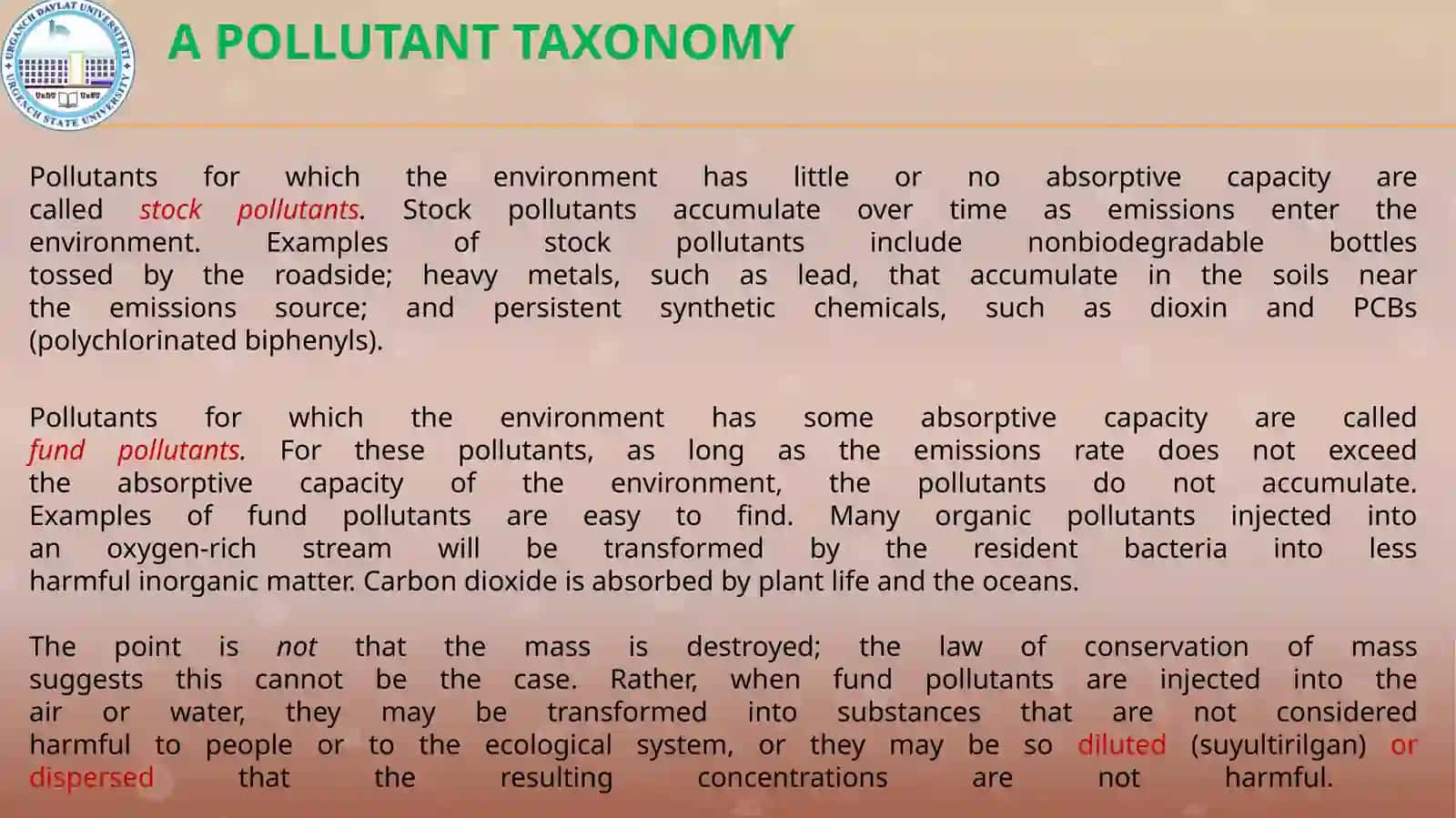 Economics of pollution control 4
