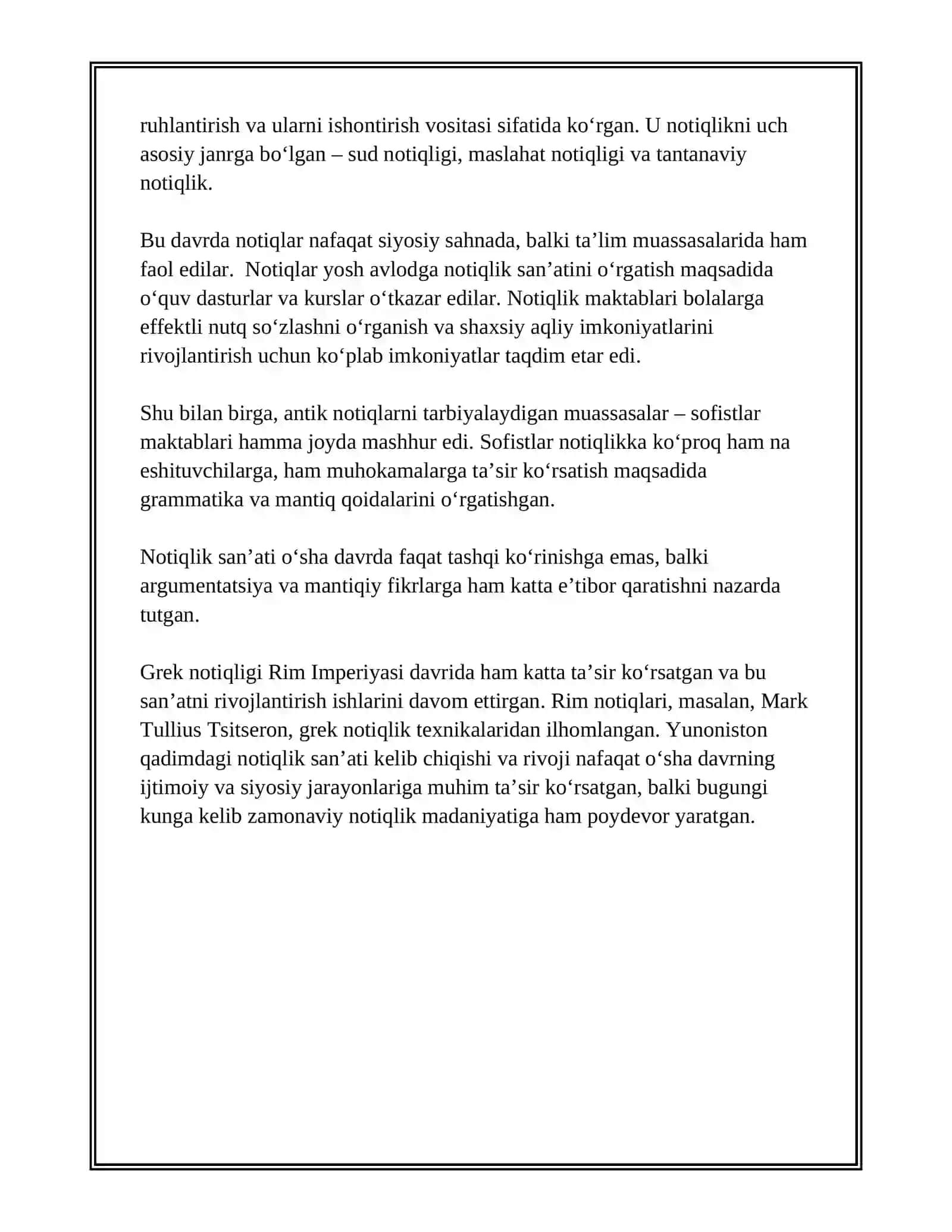 YUNONISTONDA NOTIQLIK SAN’ATINING PAYDO BO‘LISHI 4