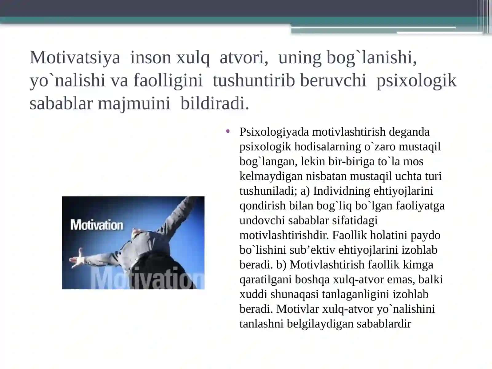 Motivatsiyahaqida 4